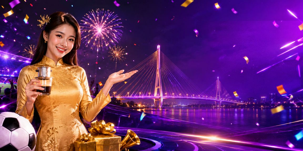 Không gian casino và cược trực tuyến tại Việt Nam – ánh đèn neon và màn hình sáng rực