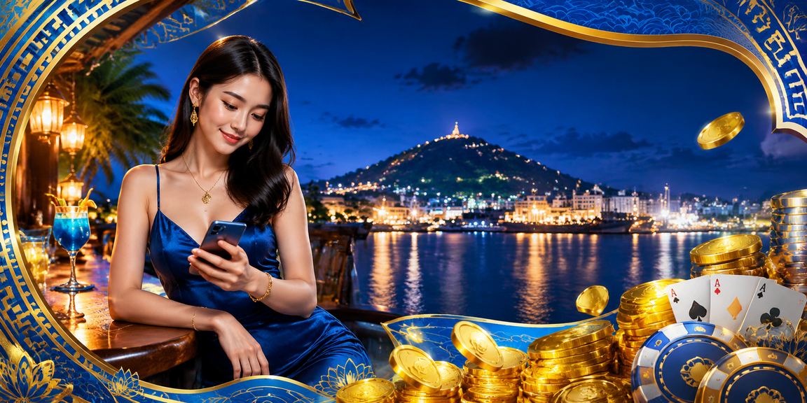 Người mẫu Việt Nam chơi bài tại Vũng Tàu – không khí casino sang trọng ven biển